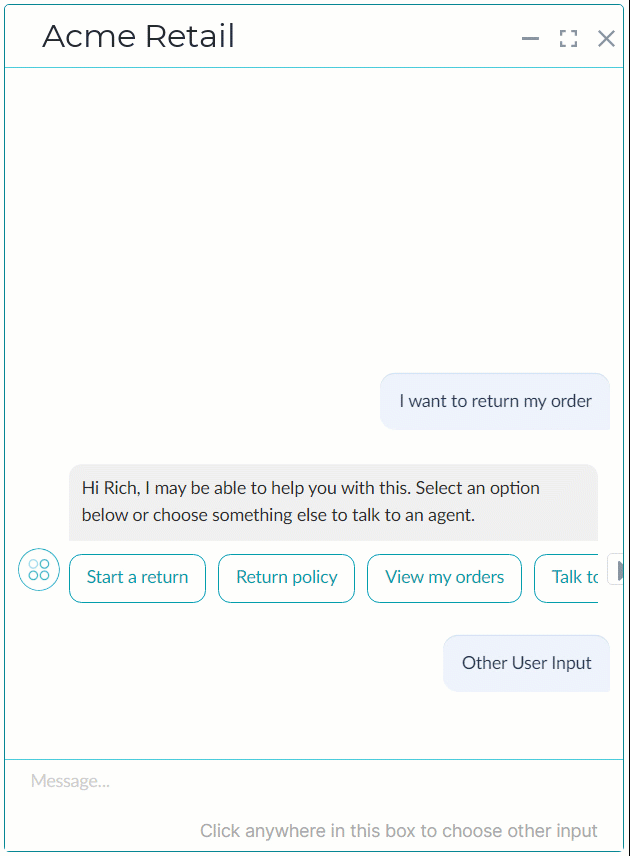 Retail Use Case Return An Order