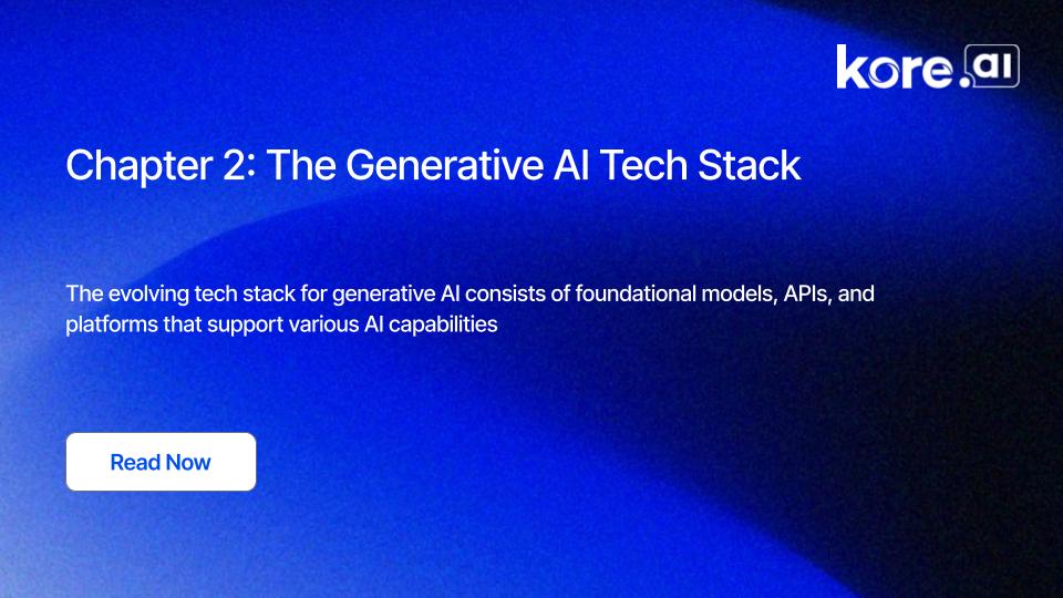 Generative AI 101   Chapter 2 The Generative AI Tech Stack