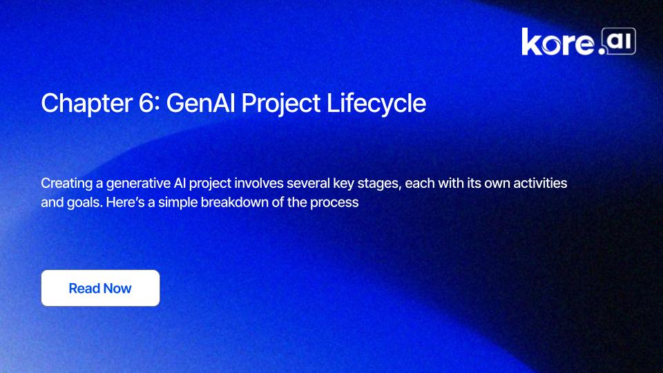 Generative AI 101   Chapter 6 GenAI Project Lifecycle