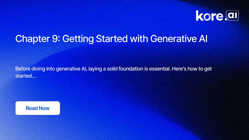 Generative AI 101   Chapter 9 Getting Started With Generative AI