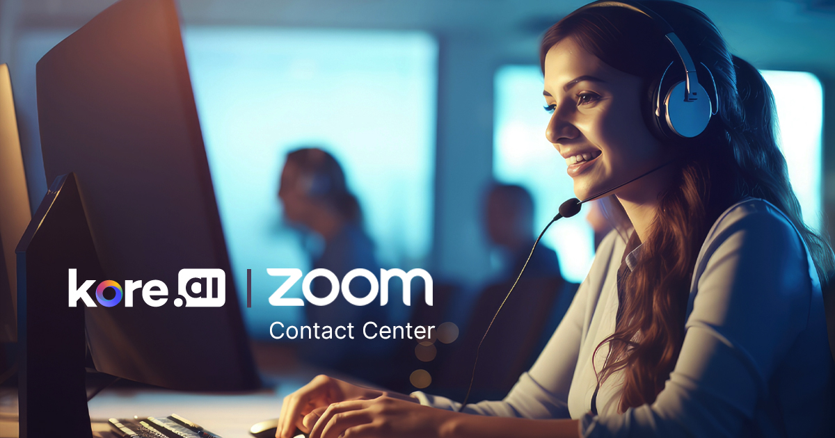 Kore.ai Launches Intelligent Virtual Assistants For Zoom Contact Center