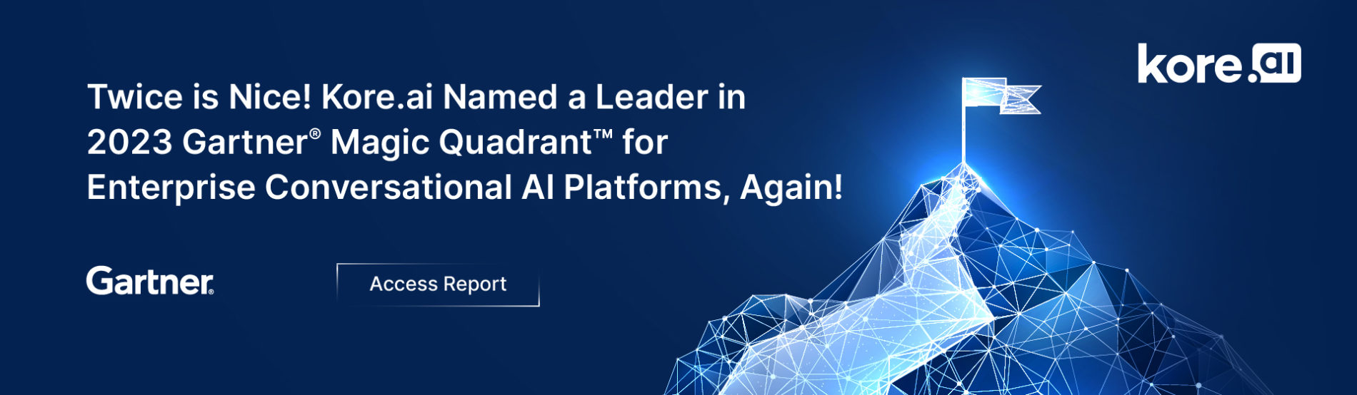 Kore_at Named A Leader In Gartner MQ 2023 Banner