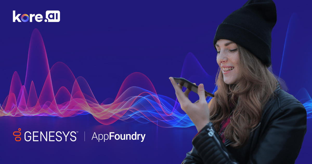 News Kore.ai Launches Conversational AI Powered Voice Gateway On Genesys AppFoundry