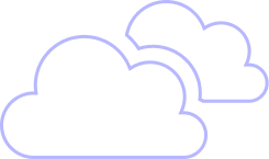 Transparent Multi Cloud Background